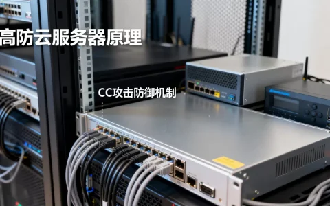高防云服务器原理是什么，高防服务器如何防御CC攻击