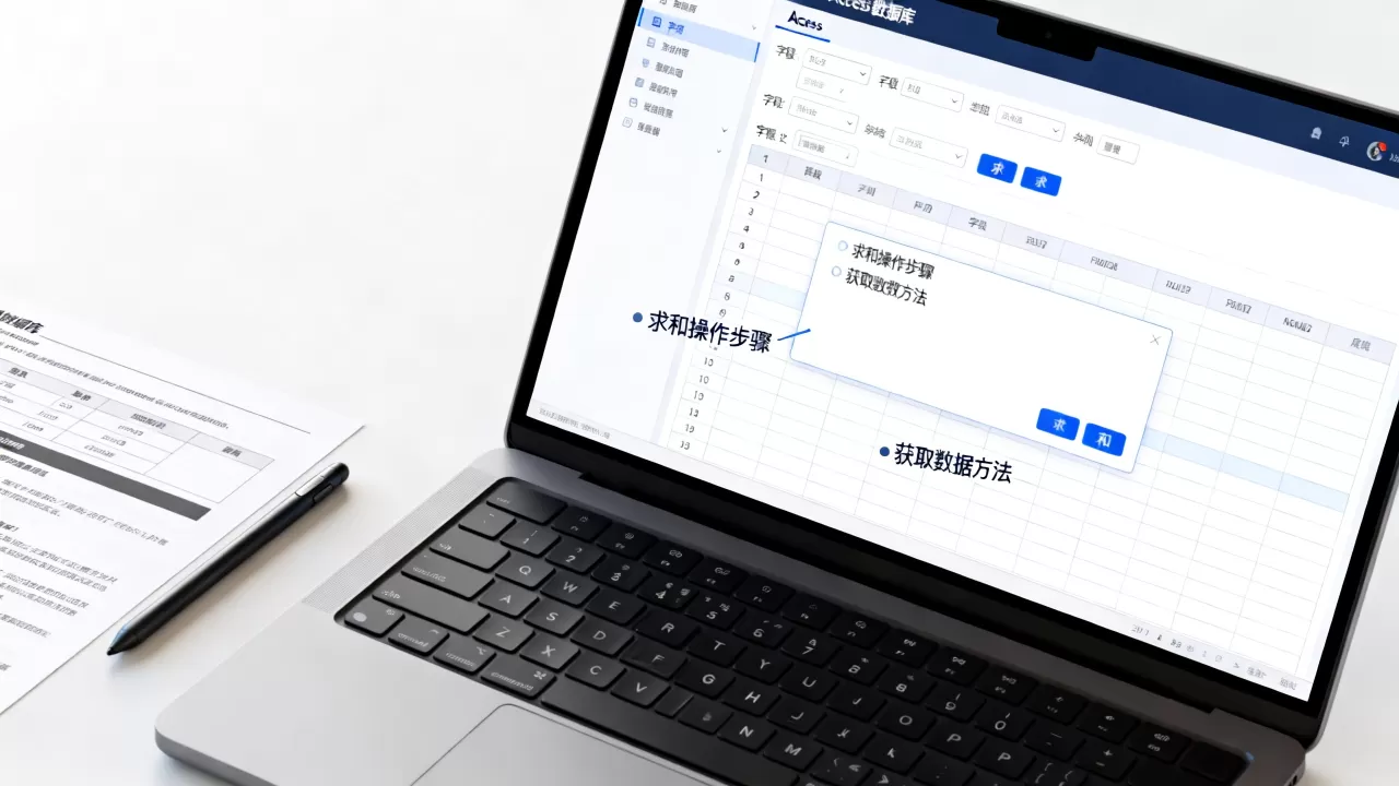 Access数据库求和怎么操作?Access数据库获取数据方法 Access数据库求和怎么操作?Access数据库获取数据方法
