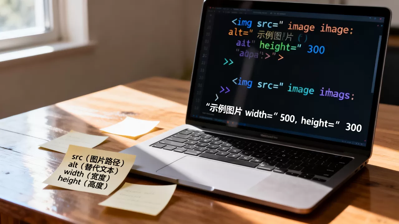 html引用图片代码怎么写？html图片标签属性详解