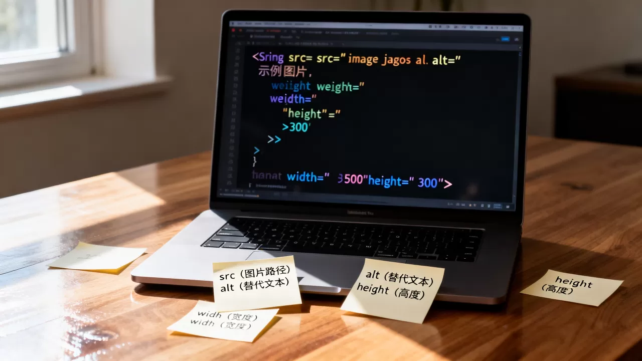 html引用图片代码怎么写？html图片标签属性详解