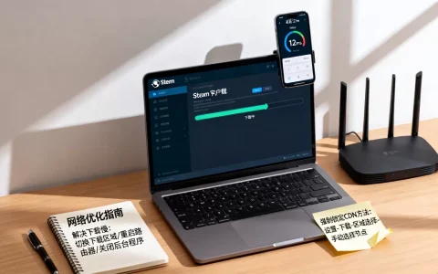Steam CDN怎么强制锁定？steam下载速度慢怎么解决