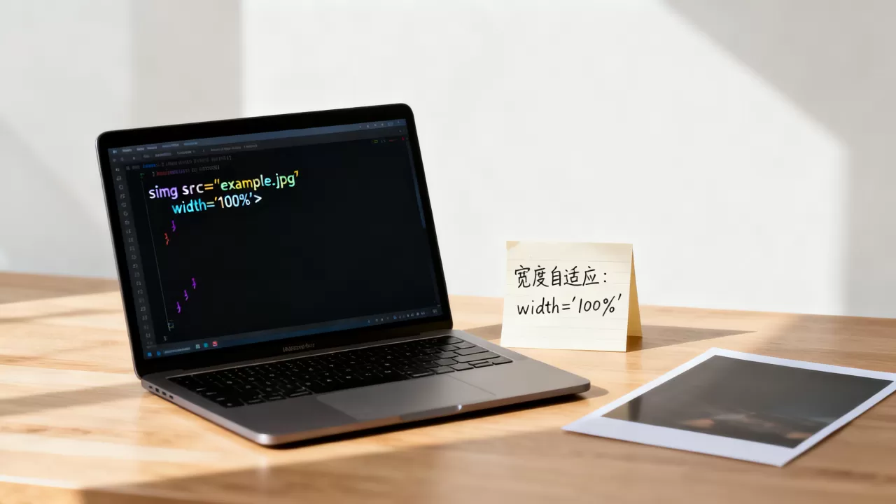 html的图片宽度怎么设置？html图片宽度自适应代码