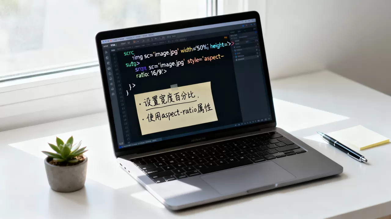 HTML图片比例代码怎么写？如何设置图片宽高比
