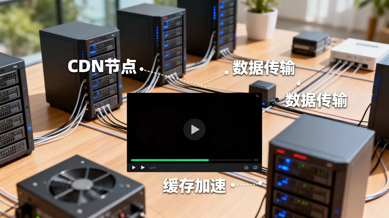 高速视频CDN加速原理是什么？CDN加速对视频加载速度提升多少