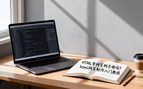 HTML学网页例子难吗？html网页制作入门教程