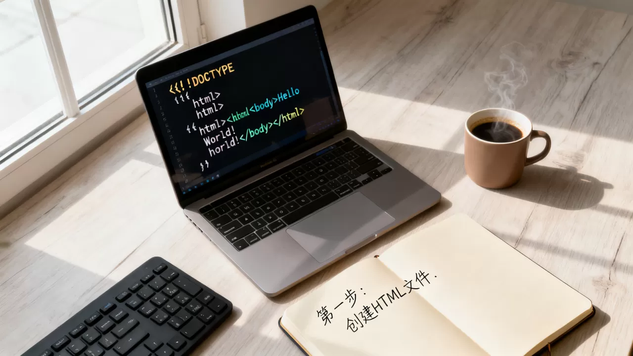html学网页例子怎么做？html网页制作入门教程