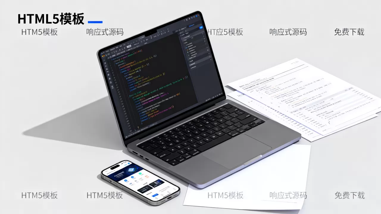 HTML5手机网站模板哪里找？免费响应式源码下载