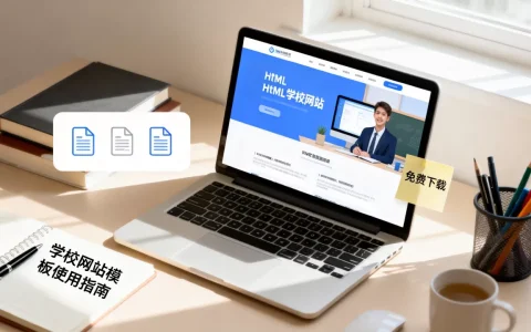 html学校网站模板怎么用？免费下载学校网站模板