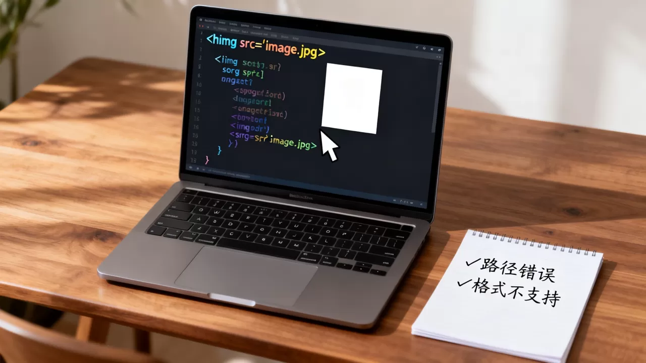 html的图片怎么插入？html图片不显示的原因