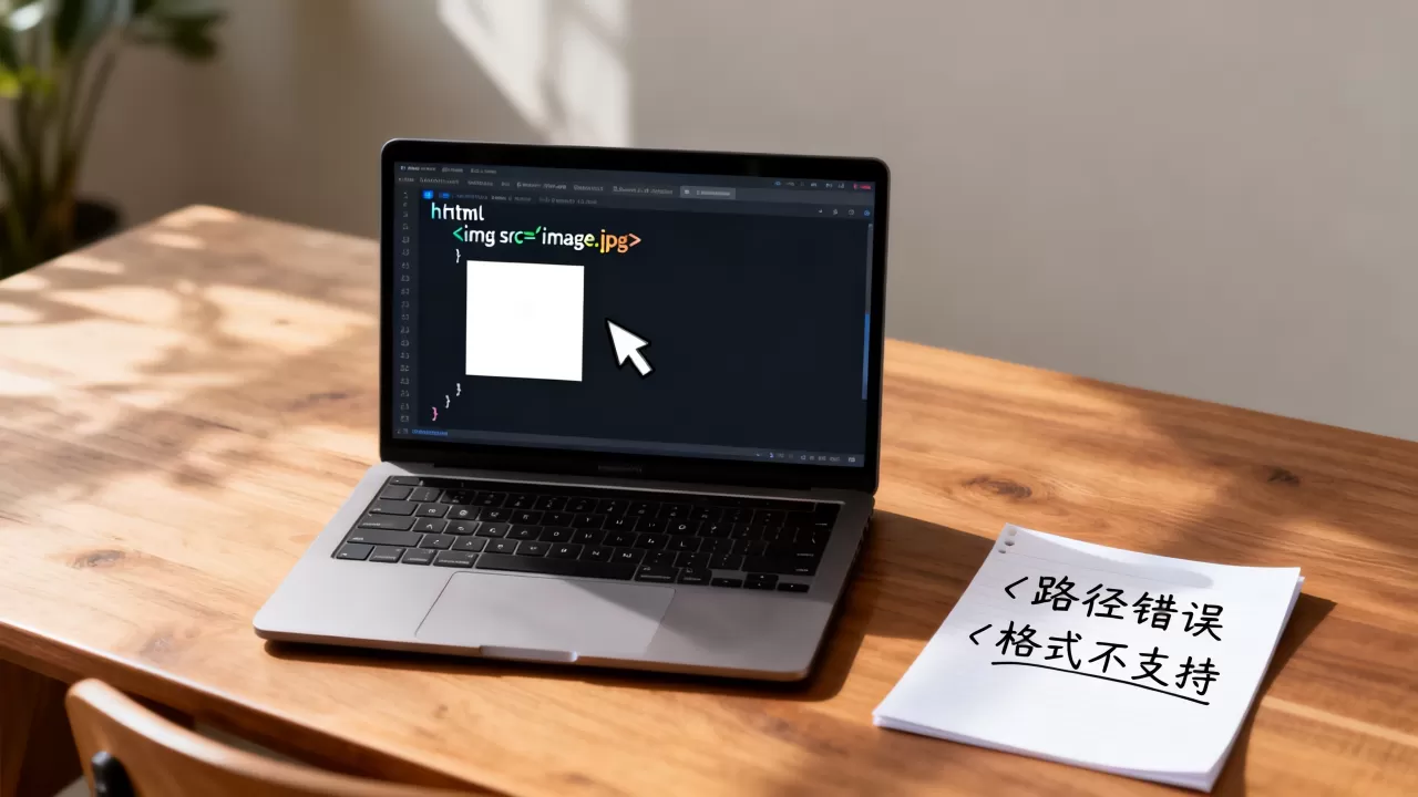 html的图片怎么插入？html图片不显示的原因