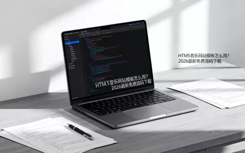 HTML5音乐网站模板怎么用？2026最新免费源码下载