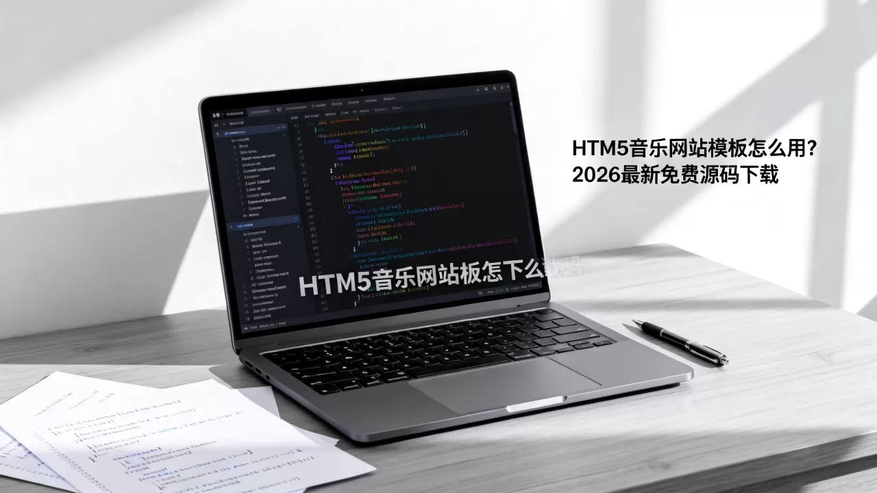 HTML5音乐网站模板怎么用？2026最新免费源码下载