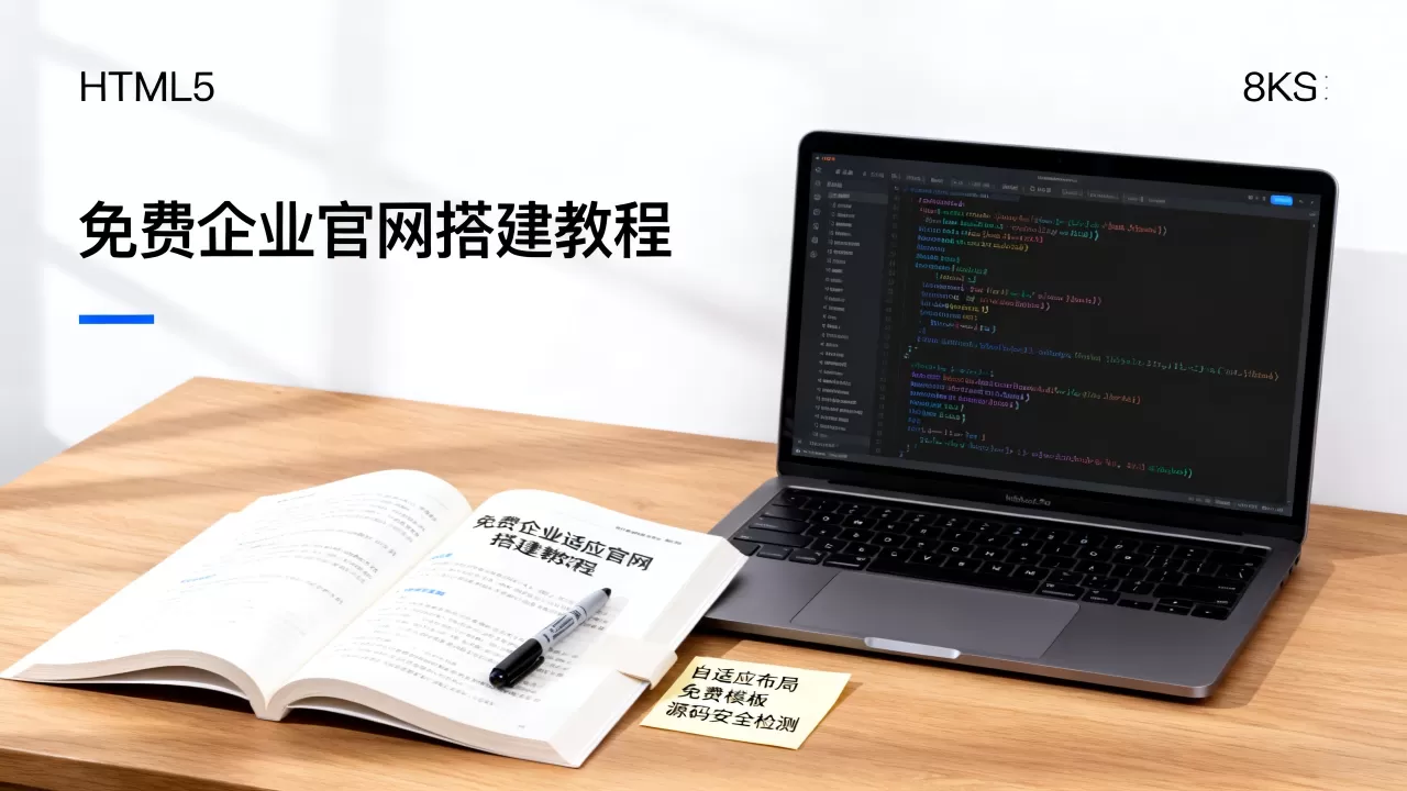 HTML5自适应企业网站源码怎么选？免费企业官网搭建教程