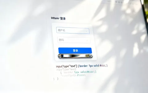 HTML登录页怎么设计？前端登录界面美化代码