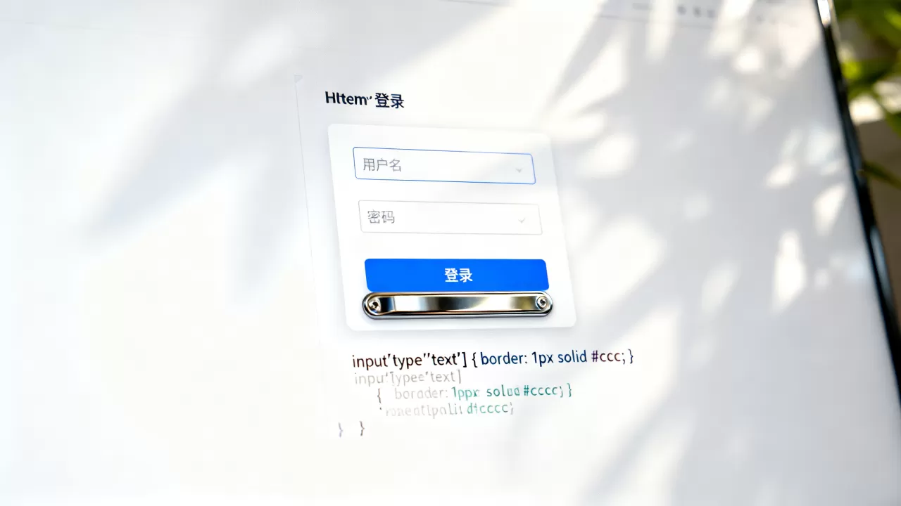 HTML登录页怎么设计?前端登录界面美化代码 HTML登录页怎么设计?前端登录界面美化代码