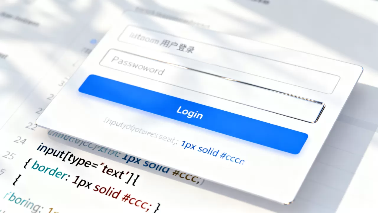 HTML登录页怎么设计?前端登录界面美化代码 HTML登录页怎么设计?前端登录界面美化代码