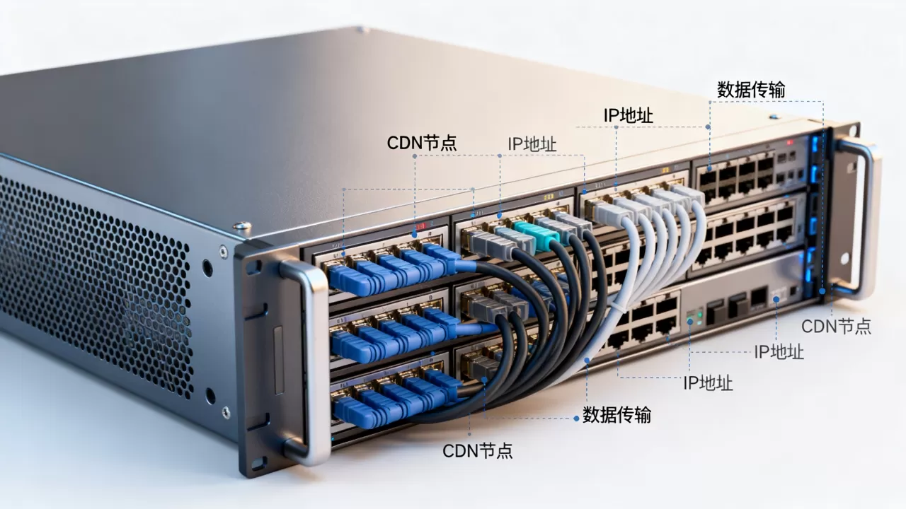CDN和IP地址有什么区别？CDN加速原理是什么