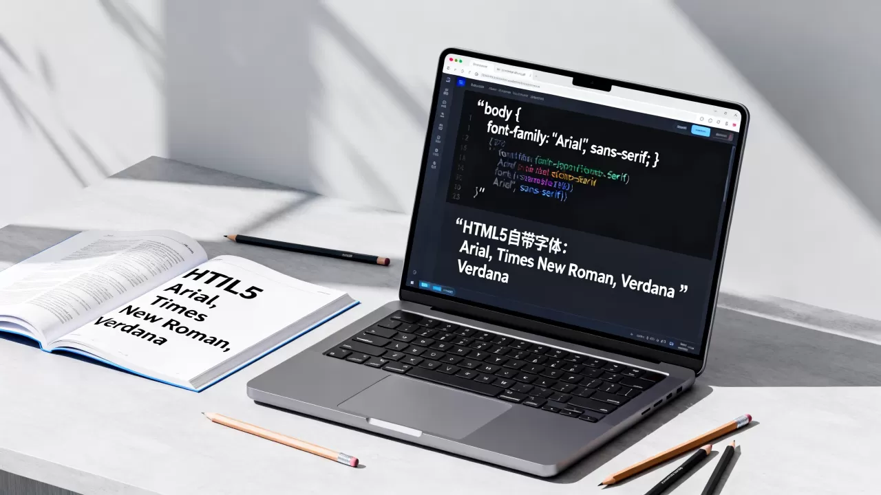 HTML5自带字体有哪些？如何设置网页默认字体