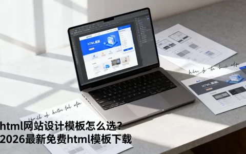 html网站设计模板怎么选？2026最新免费html模板下载
