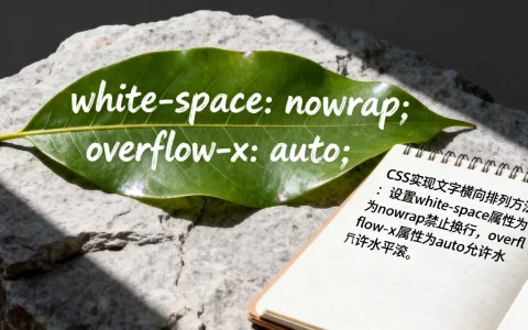 html文字横向怎么设置？CSS实现文字横向排列方法
