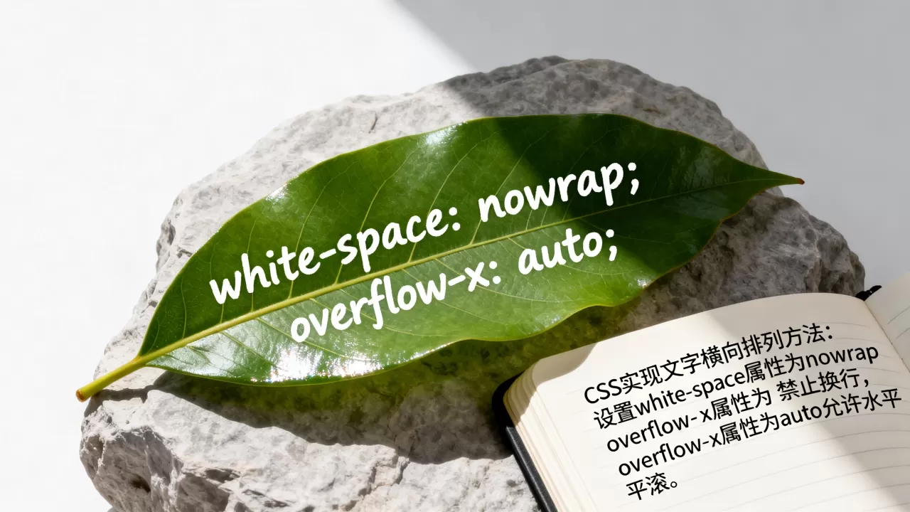 html文字横向怎么设置?CSS实现文字横向排列方法 html文字横向怎么设置?CSS实现文字横向排列方法
