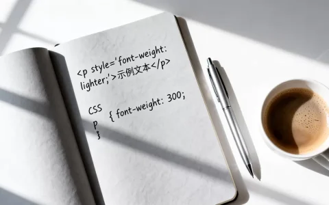 HTML中如何让字体变细？css字体粗细weight属性