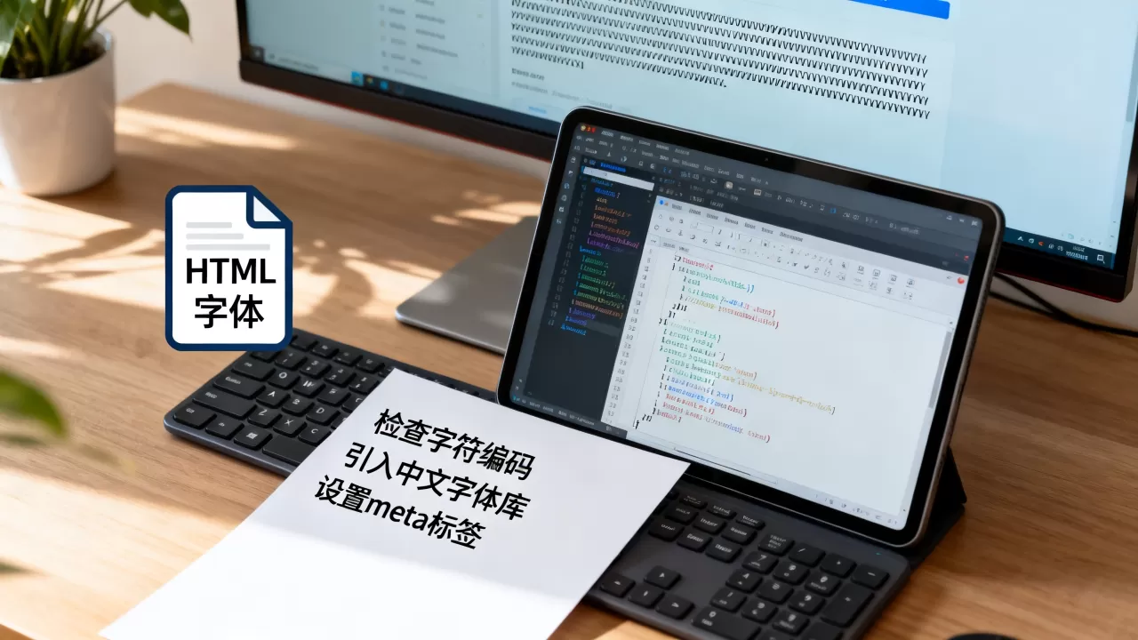 HTML为何不识别中文字体?网页中文乱码怎么解决 HTML为何不识别中文字体?网页中文乱码怎么解决