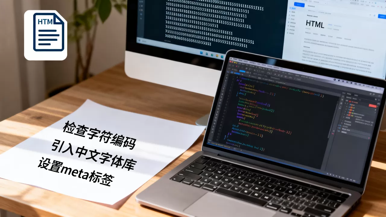 HTML为何不识别中文字体?网页中文乱码怎么解决 HTML为何不识别中文字体?网页中文乱码怎么解决