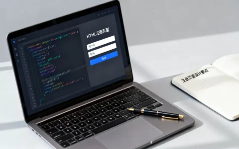 HTML注册页面怎么设计好看？前端开发入门教程