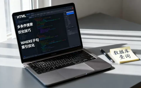 html多条件搜索数据库怎么实现？多条件查询优化技巧