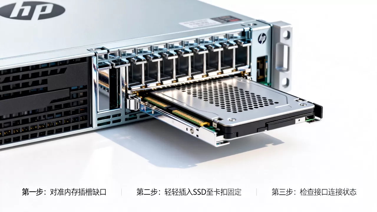 Hp服务器内存插槽ssd怎么用?惠普服务器ssd内存插槽怎么安装 Hp服务器内存插槽ssd怎么用?惠普服务器ssd内存插槽怎么安装
