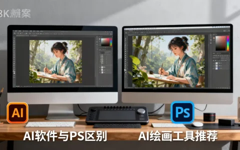 AI软件跟PS有什么区别？AI绘画工具哪个好用