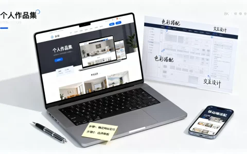 个人展示网站模板怎么做？2026最新个人作品集网站搭建教程