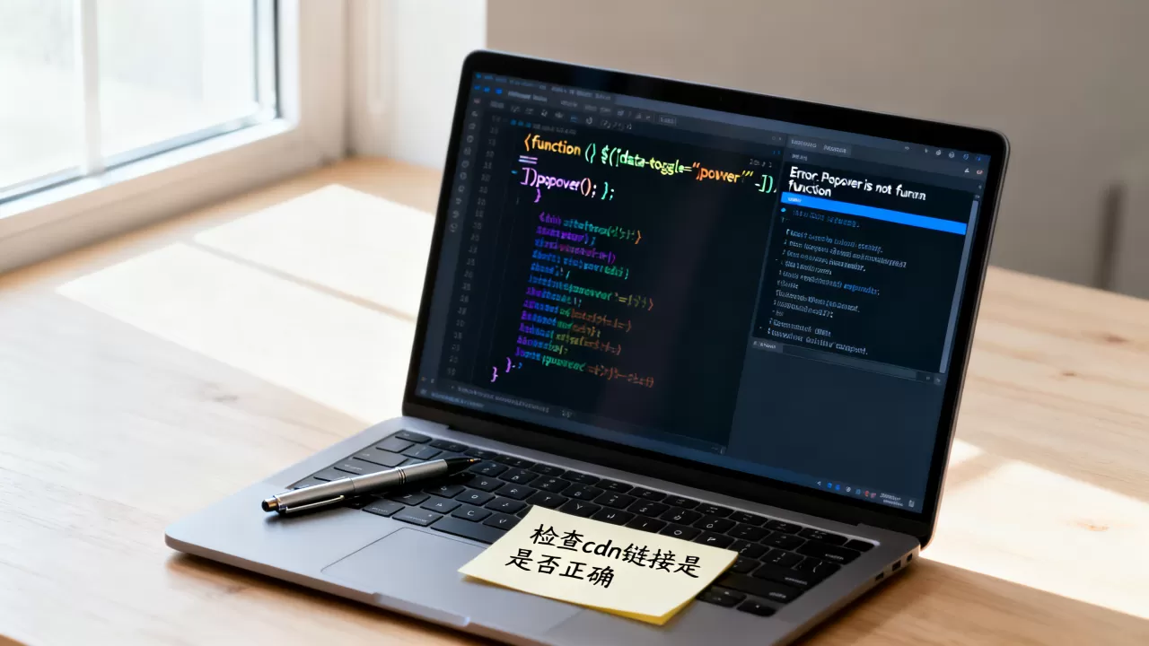 cdn popover.js怎么用?cdn popover.js报错怎么解决 cdn popover.js怎么用?cdn popover.js报错怎么解决