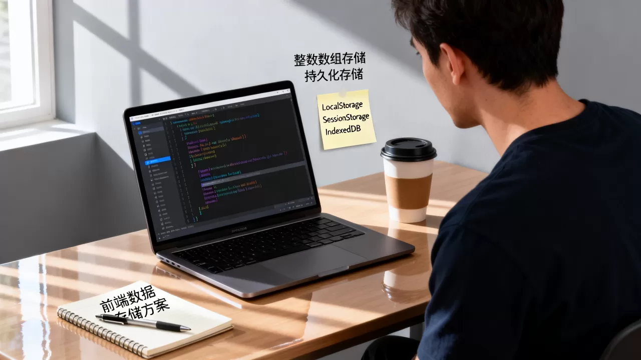 HTML怎么存储整数类型数组？前端如何持久化存储数组数据