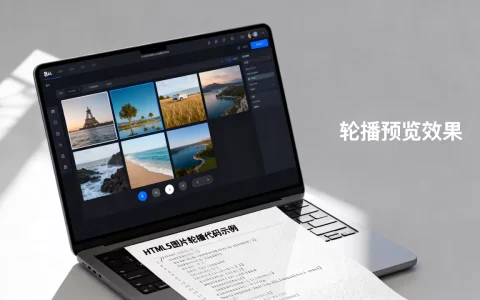 html5图片轮播预览怎么做？html5实现图片轮播代码