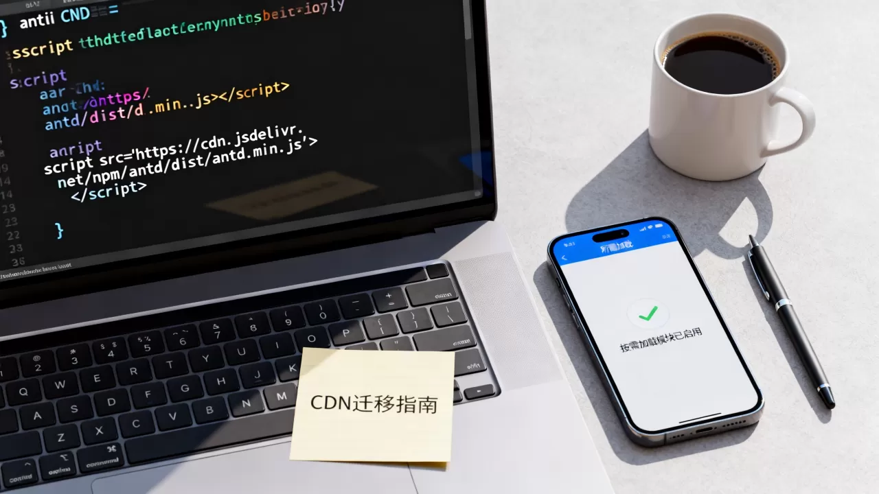antd用CDN引入怎么配置?使用CDN迁移后怎么按需加载 antd用CDN引入怎么配置?使用CDN迁移后怎么按需加载