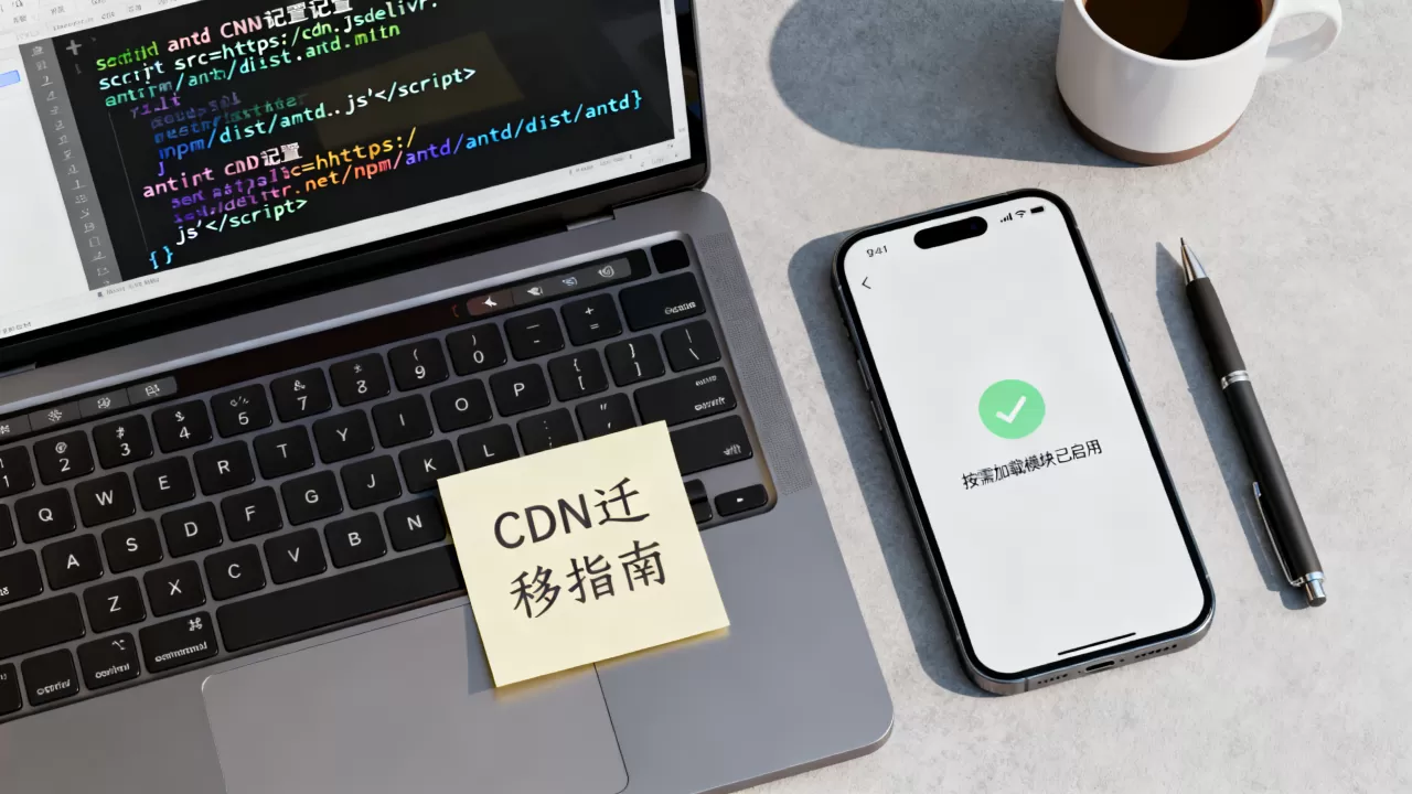 antd用CDN引入怎么配置?使用CDN迁移后怎么按需加载 antd用CDN引入怎么配置?使用CDN迁移后怎么按需加载