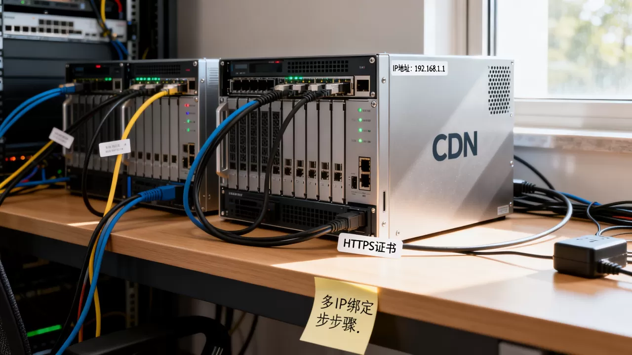 多个IP配置CDN HTTPS怎么设置?CDN多IP绑定HTTPS配置教程 多个IP配置CDN HTTPS怎么设置?CDN多IP绑定HTTPS配置教程