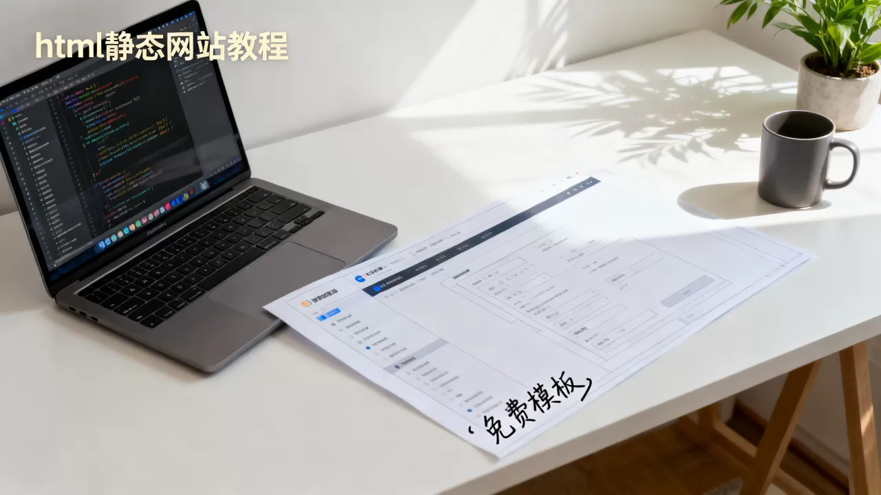 html制作静态网站教程难吗，html制作静态网站免费模板