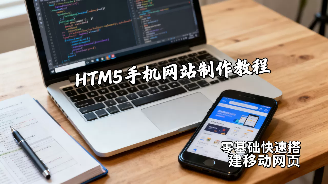 html5手机网站制作教程怎么做？零基础快速搭建移动网页
