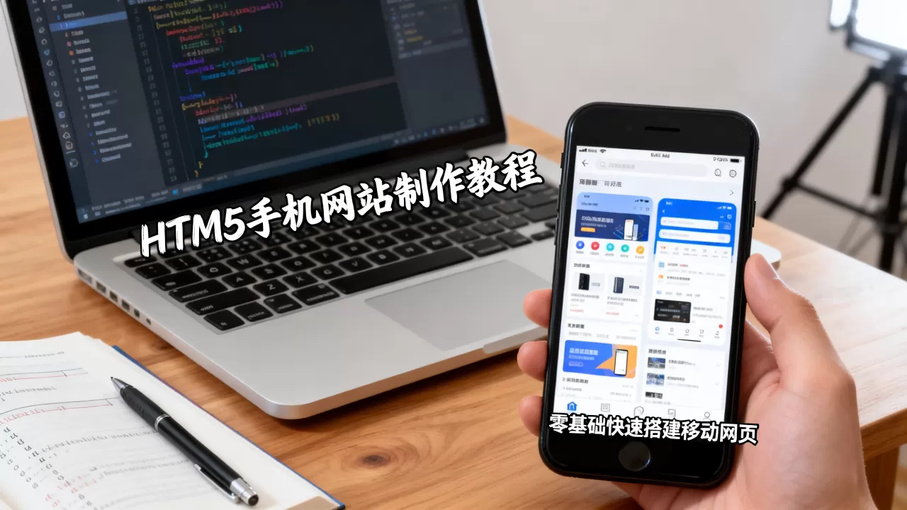 html5手机网站制作教程怎么做？零基础快速搭建移动网页
