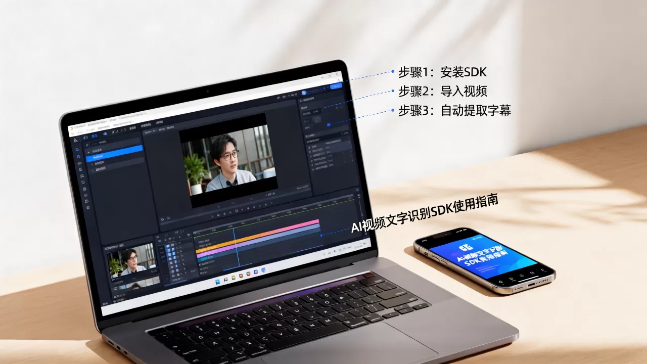 AI视频文字识别SDK怎么用？视频字幕自动提取工具