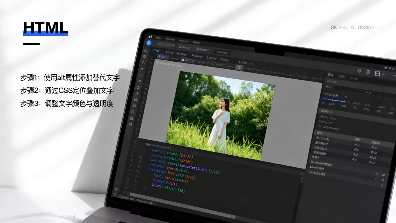 html图片显示字怎么设置?html图片添加文字教程 html图片显示字怎么设置?html图片添加文字教程