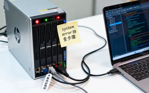 hp服务器启动提示system怎么办？服务器system error故障排查