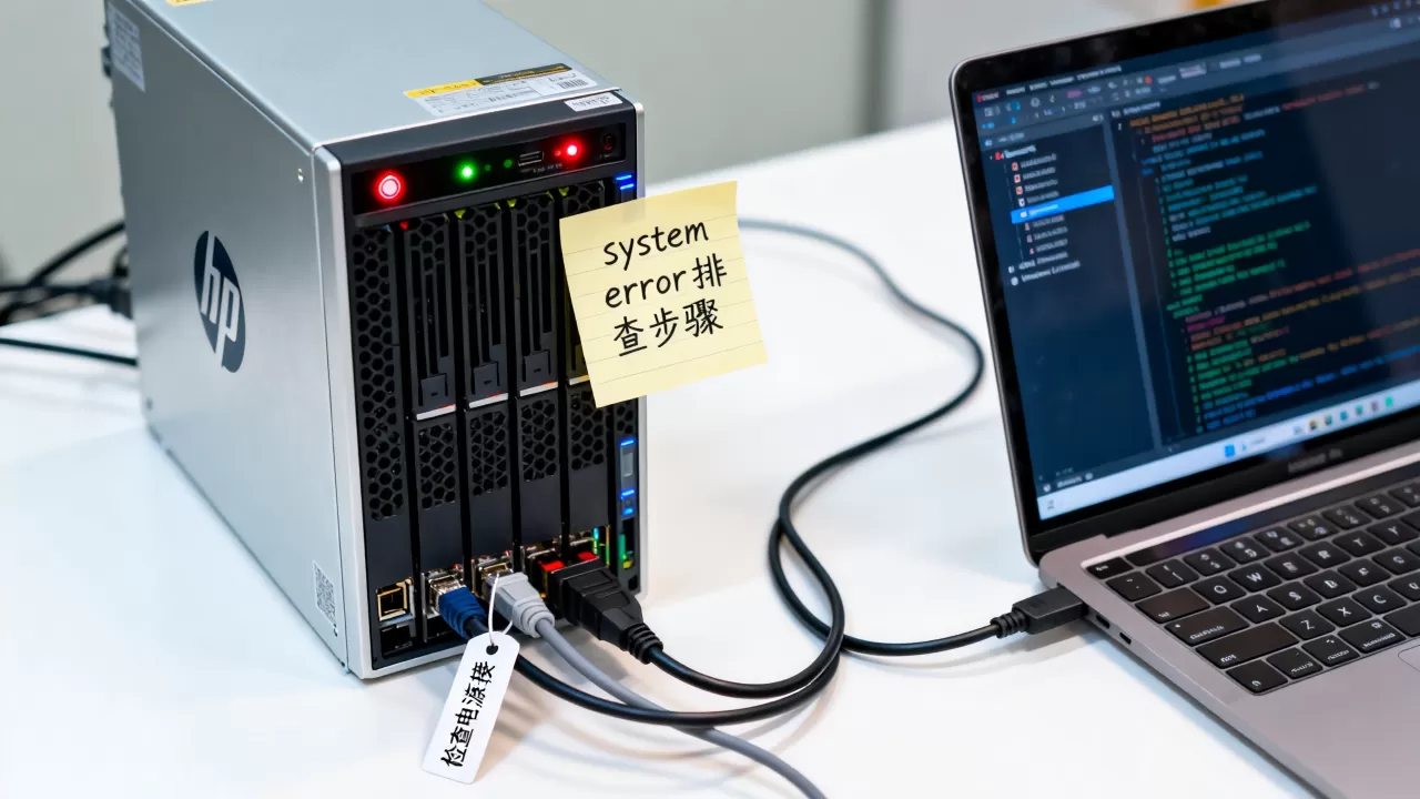 hp服务器启动提示system怎么办?服务器system error故障排查 hp服务器启动提示system怎么办?服务器system error故障排查