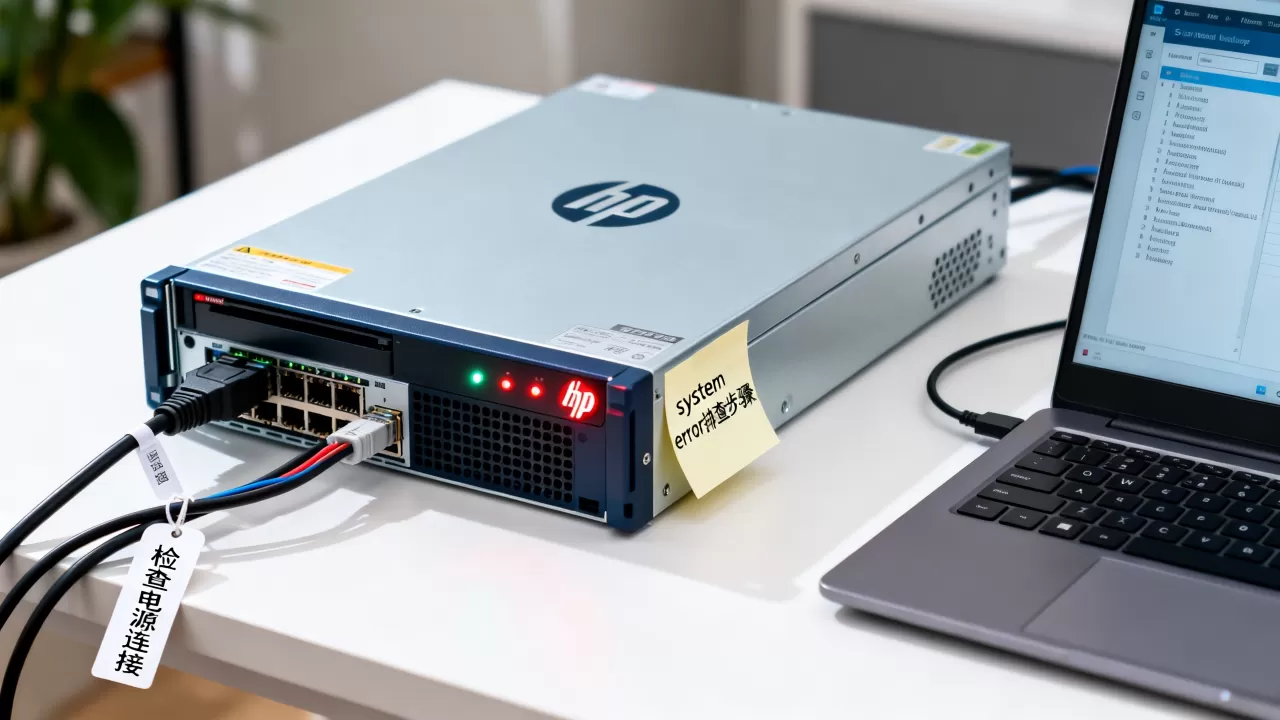 hp服务器启动提示system怎么办?服务器system error故障排查 hp服务器启动提示system怎么办?服务器system error故障排查