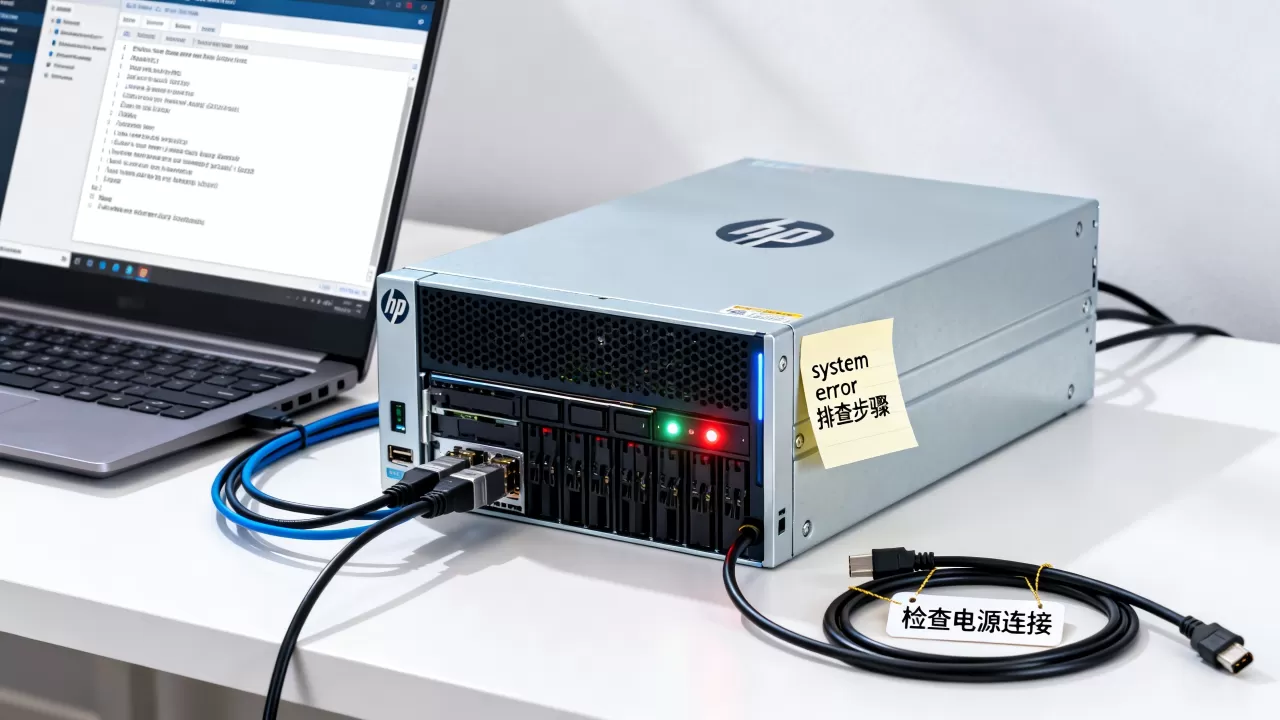 hp服务器启动提示system怎么办?服务器system error故障排查 hp服务器启动提示system怎么办?服务器system error故障排查