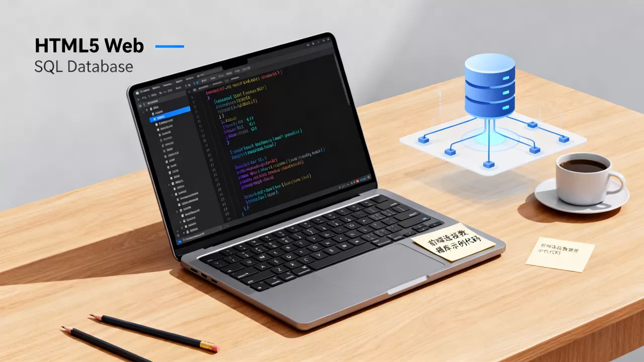 HTML5能直接操作数据库吗?前端如何连接数据库 HTML5能直接操作数据库吗?前端如何连接数据库