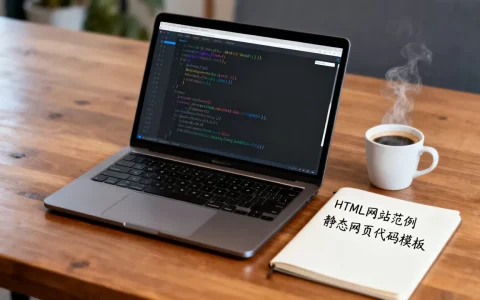 html网站范例怎么做？html静态网页代码模板下载